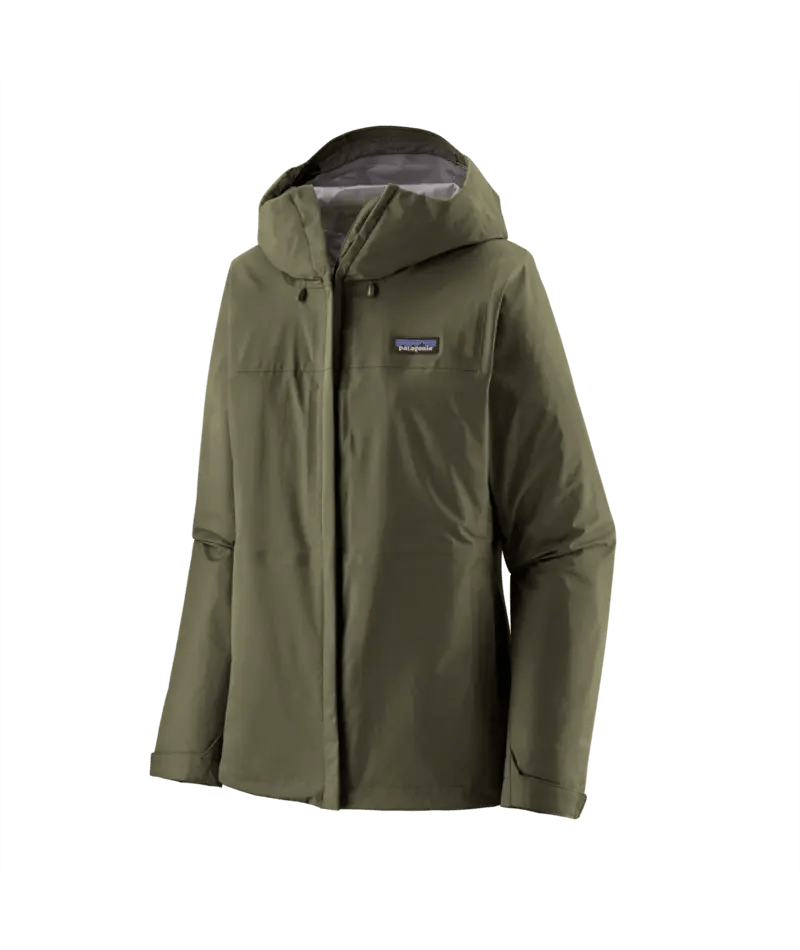 W's Torrentshell 3L Rain Jacket in Pine Needle Green | Patagonia Bend